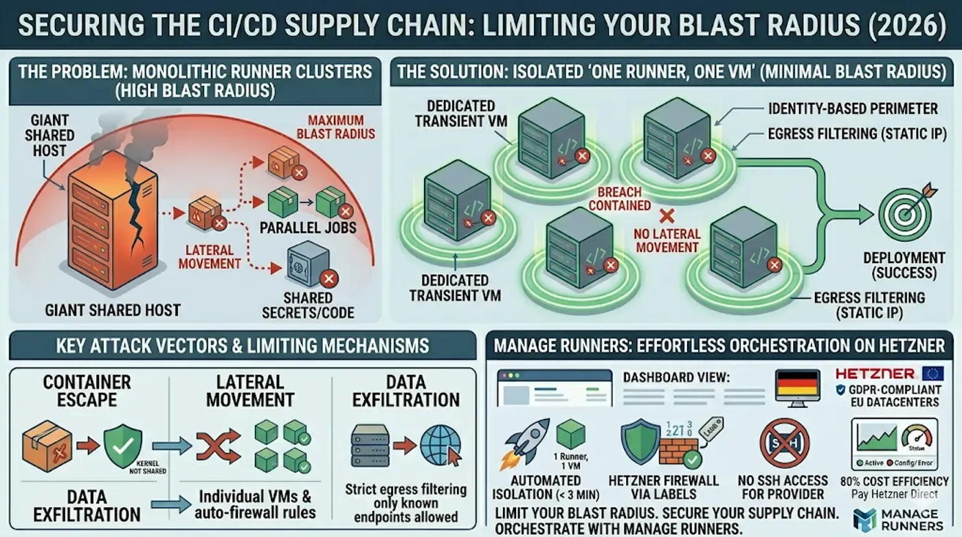 Supply Chain Security: Reducing Your CI/CD Blast Radius