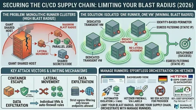 Supply Chain Security: Reducing Your CI/CD Blast Radius