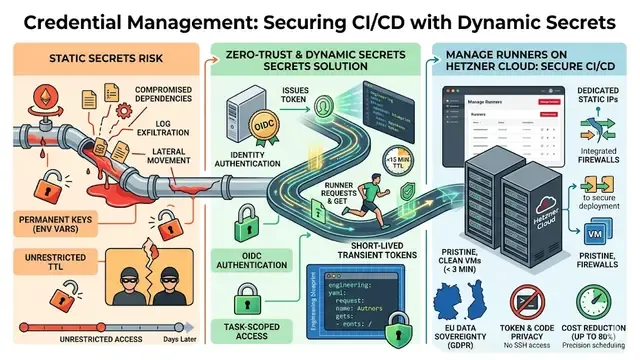 Credential Management: Securing CI/CD with Dynamic Secrets