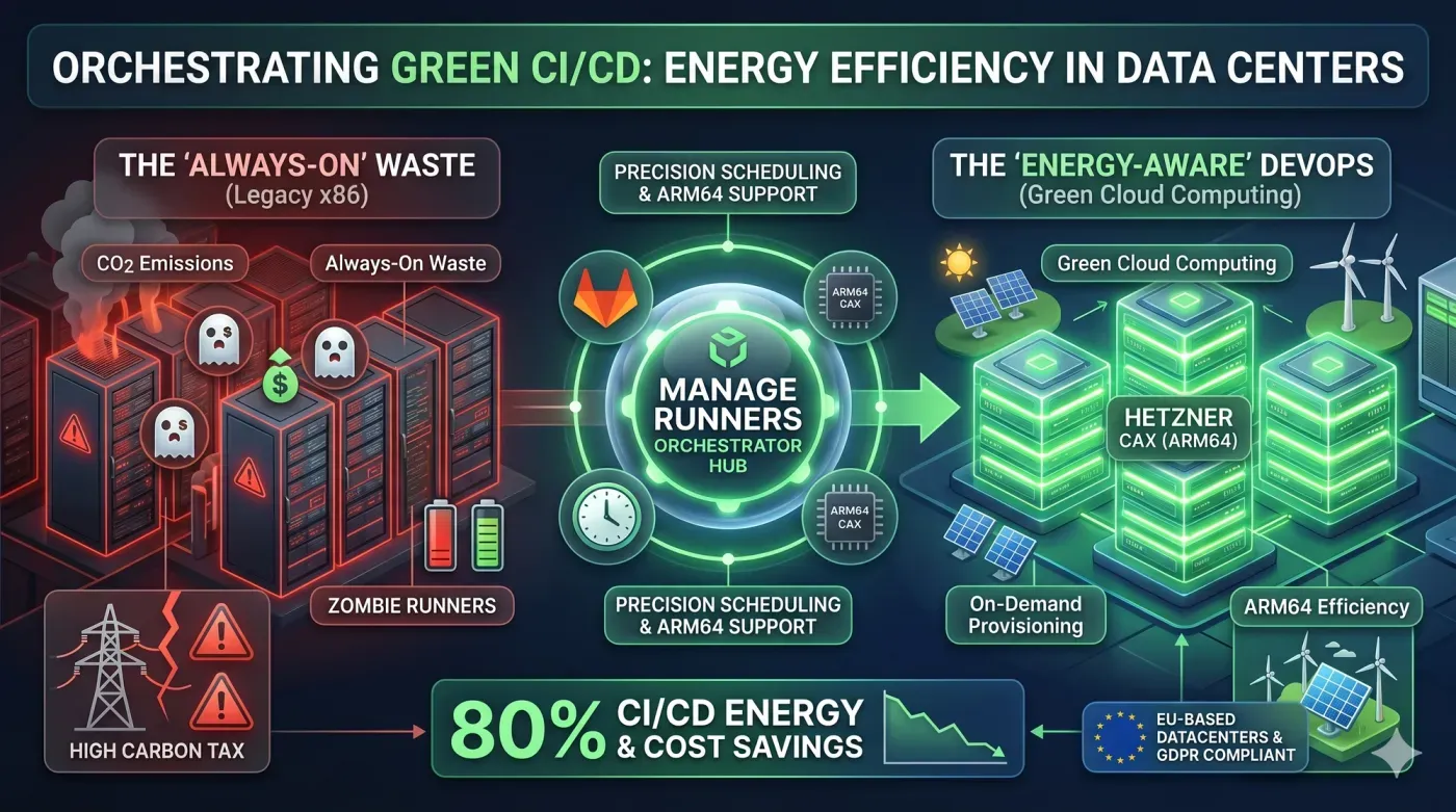 Energy Efficiency in Data Centers: The Green CI/CD Shift