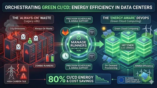 Energy Efficiency in Data Centers: The Green CI/CD Shift