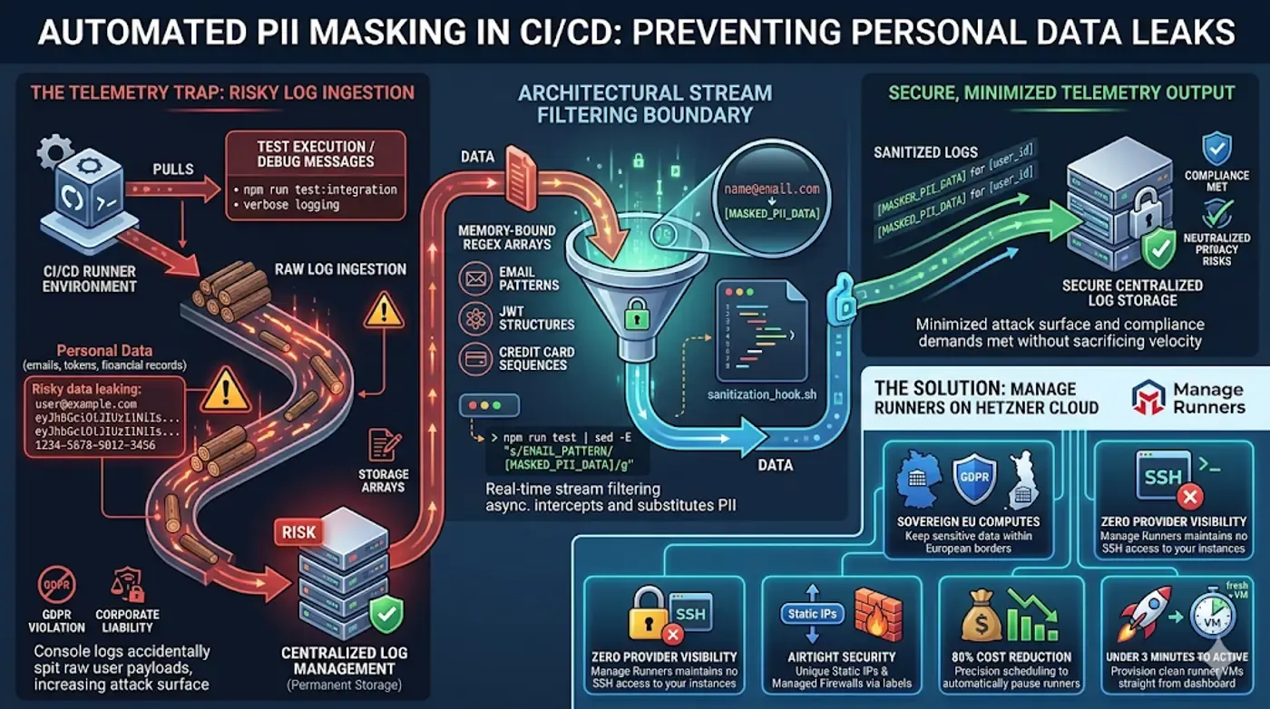 Data Minimization: Automated PII Masking in CI/CD