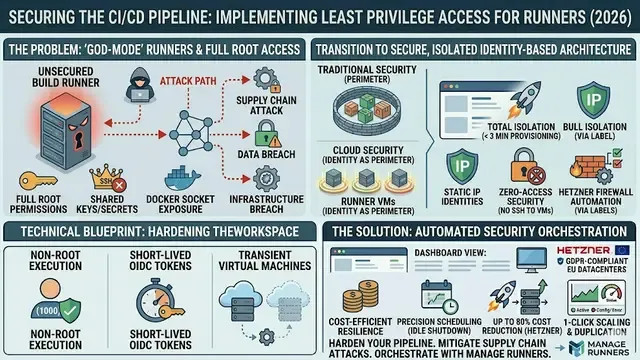 Securing CI/CD: Least Privilege Access for Runners