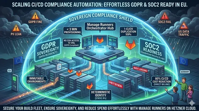 Automate GDPR & SOC2 Compliance for CI/CD Runners